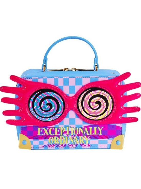 Harry Potter Handbags - Fred Segal Harry Potter Luna Lovegood Glasses Crossbody Handbag Bag Purse NEW